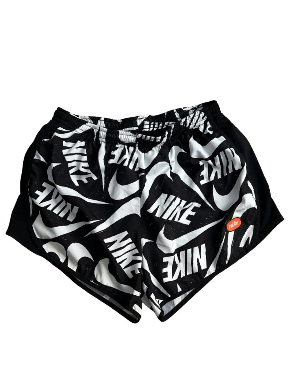 Nike Dri-FIT Tempo Girls' Running Shorts L All Over Print